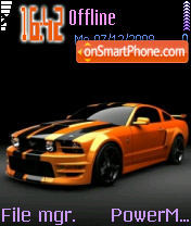 Capture d'écran Ford Mustang 77 thème