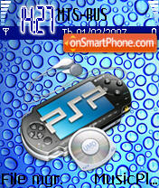 Sony Psp V0.2 es el tema de pantalla