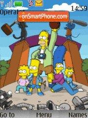 Скриншот темы The Simpsons 09