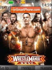 Скриншот темы Wrestlemania Xxvi