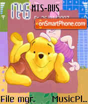Pooh 9 es el tema de pantalla