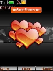 Heart tema screenshot