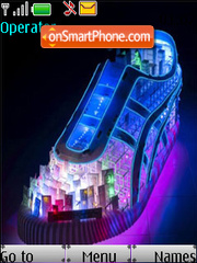 Скриншот темы Neon Shoe