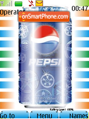 Pepsi Battery Updater Gamma theme screenshot