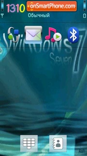 Capture d'écran Windows 7 10 thème