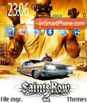 Capture d'écran Saints row 2 thème