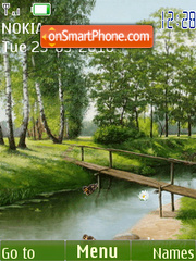 Capture d'écran River,ducks thème