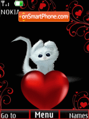 Wofty and heart anim theme screenshot