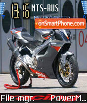 Aprilia Racing 3 tema screenshot