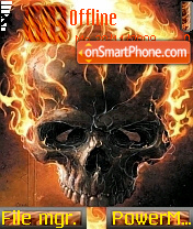 Ghost Rider 04 tema screenshot