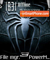 Spidey Logo tema screenshot