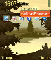 Forest standard 01 tema screenshot