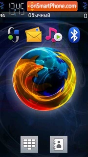 Fire Fox 04 theme screenshot