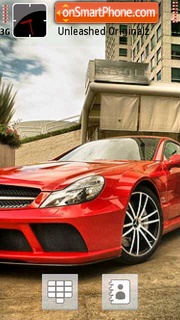 Red Mercedes theme screenshot