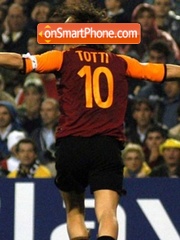 Capture d'écran Totti thème