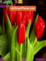 Tulips tema screenshot