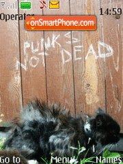 Скриншот темы Punk's Not Dead