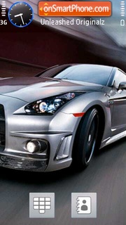 Скриншот темы Nissan Gtr 05