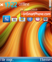 Liquid Candy tema screenshot