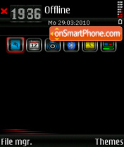 BRed tema screenshot