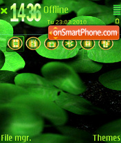 Capture d'écran Green world fp1 thème