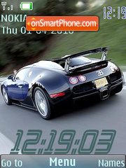 Bugatti theme screenshot