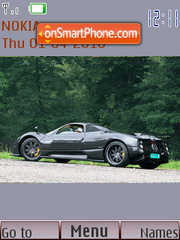 Capture d'écran Pagani Zonda F thème