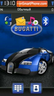 Скриншот темы Bugatti 13