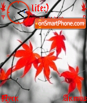 Leaves theme screenshot