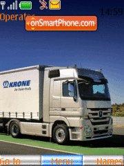 European Trucks tema screenshot