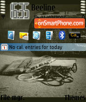 Gray Musik Photo tema screenshot