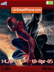 Capture d'écran Spidermanblack thème