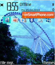 Wheel 02 tema screenshot