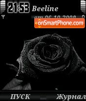 Capture d'écran Black Rose thème