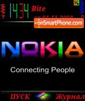 Nokia theme screenshot