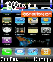 Animated iphone seven theme screenshot