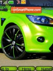 Ford Focus RS extreme edition theme screenshot
