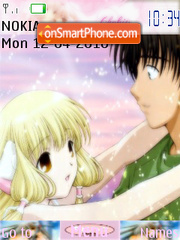 Chobits anime theme screenshot