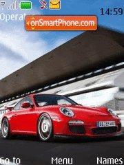 Porsche 911 Red tema screenshot