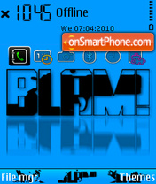 Blam FP1 yI es el tema de pantalla