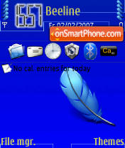 Alone Lovelysara tema screenshot