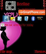 Valentine Right Half tema screenshot