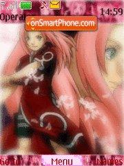 Sakura haruno es el tema de pantalla