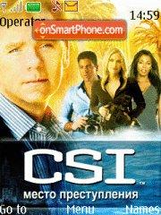 Скриншот темы CSI Miami 02