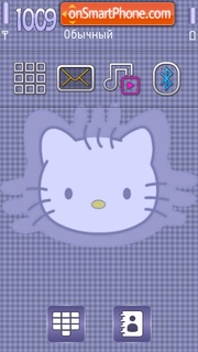 Capture d'écran Kitty Dots thème