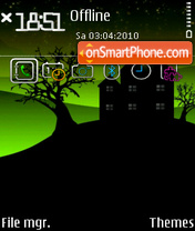 My home 01 es el tema de pantalla