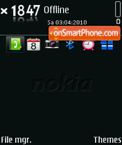 Скриншот темы Nokia 9551