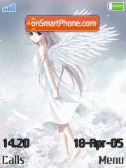 Anime angels es el tema de pantalla