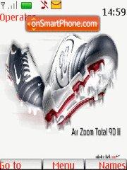 Adidas football boots tema screenshot