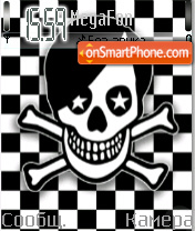 Skull tema screenshot